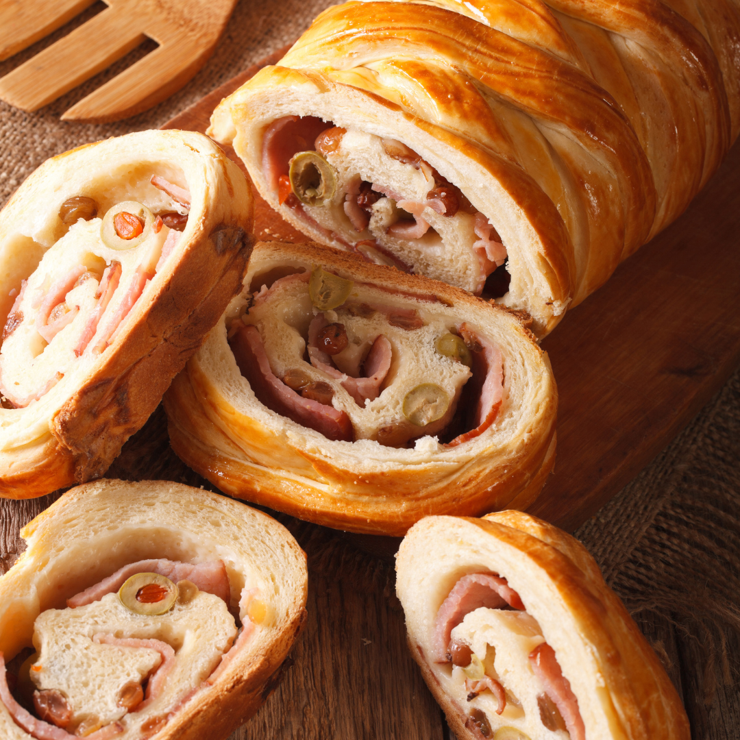 Christmas Ham Bread