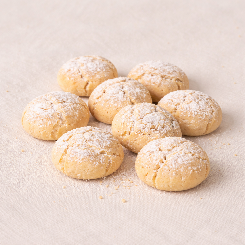 Almond Shortbread Cookies
