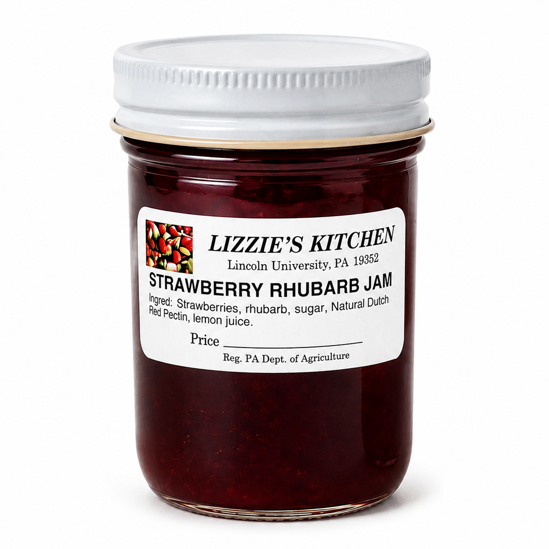 Strawberry rhubarb jam