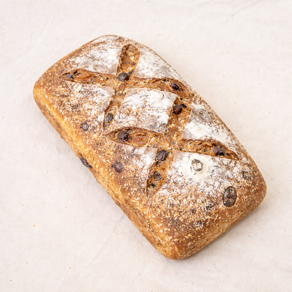 Walnut and Almond Sicilian Bread